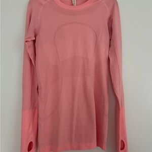 Lululemon Athletica Pink Sweatshirt
